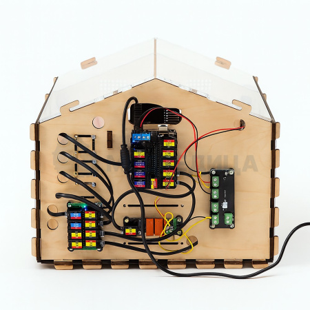 Образовательный набор по электронике, электромеханике и микропроцессорной технике  Умная теплица ЙоТик М2